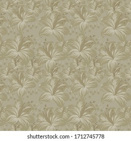 semless small vector flower design pattern  on ghra     background