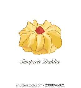 Semperit Dahlia cookies are a famous snack for festive seasons in Asia.