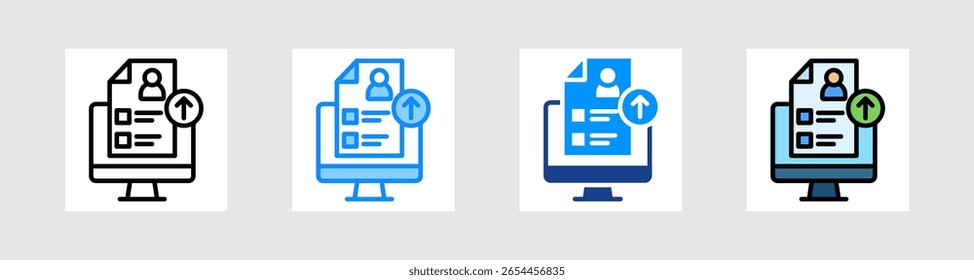 Send Application Icon Collection Set Multiple Style