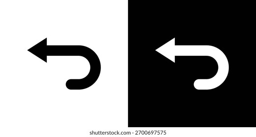 Enviar concepto de diseño de iconos de vuelta. iconos planos de Vector