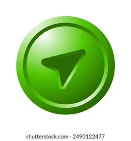 send button icon for illustration and graphic design