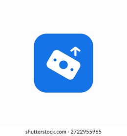 Enviar Vector de signo de icono de efectivo