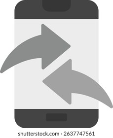 Send Data Icon Symbol Art Sign