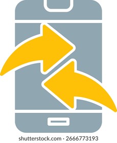 Enviar signo de arte de símbolo de icono de datos