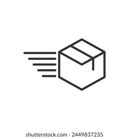 Send Delivery Box Icon Sign Symbol