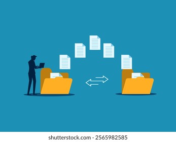 Send documents between business people, Backup, Exchange files on folders, Send documents over the Internet