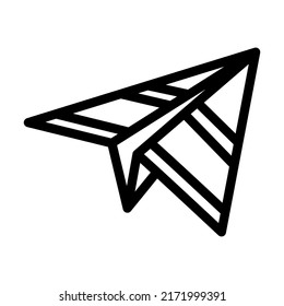 send email campaign line icon vector. send email campaign sign. isolated contour symbol black illustration