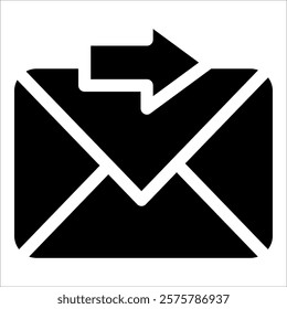 Send Email Icon Element For Design