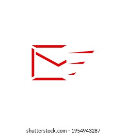 Enviar mensaje de correo electrónico o reenviar mensaje de correo electrónico icono de arte de línea para aplicaciones y sitios web
