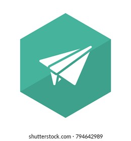  send email, paper plane 