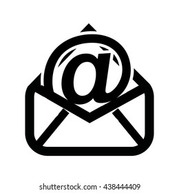 send email setup isolated icon design 