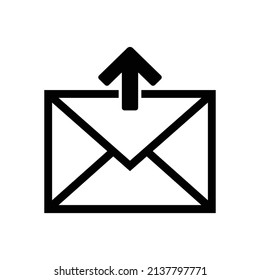 vector de icono de envío de correo electrónico