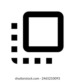 Send to front button icon vector design in eps 10