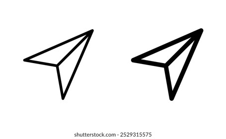 Send icon concept. Stock vector