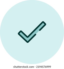 Send icon, illustration, vector on a white background.