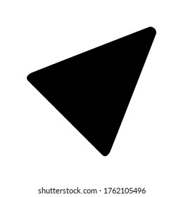 icono de envío o logotipo símbolo de signo aislado ilustración vectorial - iconos vectoriales de estilo negro de alta calidad
