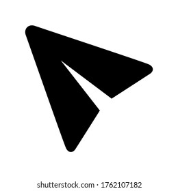 send  icon or logo isolated sign symbol vector illustration - high quality black style vector icons
