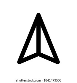 send icon or logo isolated sign symbol vector illustration - high quality black style vector icons
