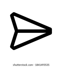 send icon or logo isolated sign symbol vector illustration - high quality black style vector icons
