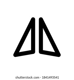 icono de envío o logotipo símbolo de signo aislado ilustración vectorial - iconos vectoriales de estilo negro de alta calidad
