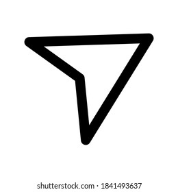 send icon or logo isolated sign symbol vector illustration - high quality black style vector icons
