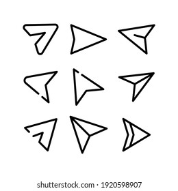 send icon or logo isolated sign symbol vector illustration - Collection of high quality black style vector icons
