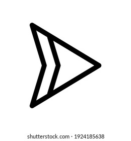send icon or logo isolated sign symbol vector illustration - high quality black style vector icons
