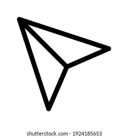 send icon or logo isolated sign symbol vector illustration - high quality black style vector icons
