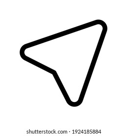 send icon or logo isolated sign symbol vector illustration - high quality black style vector icons
