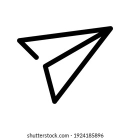 send icon or logo isolated sign symbol vector illustration - high quality black style vector icons
