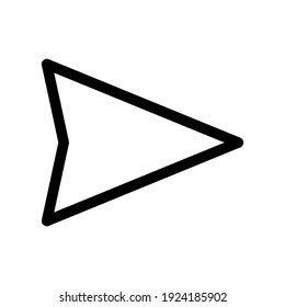 send icon or logo isolated sign symbol vector illustration - high quality black style vector icons
