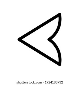 send icon or logo isolated sign symbol vector illustration - high quality black style vector icons
