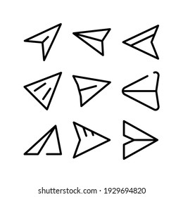 send icon or logo isolated sign symbol vector illustration - Collection of high quality black style vector icons
