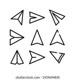 send icon or logo isolated sign symbol vector illustration - Collection of high quality black style vector icons
