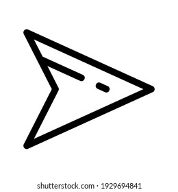 send icon or logo isolated sign symbol vector illustration - high quality black style vector icons
