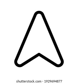 icono de envío o logotipo símbolo de signo aislado ilustración vectorial - iconos vectoriales de estilo negro de alta calidad
