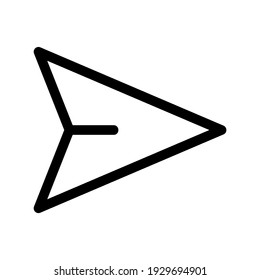 send icon or logo isolated sign symbol vector illustration - high quality black style vector icons
