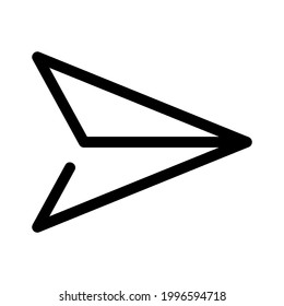 send icon or logo isolated sign symbol vector illustration - high quality black style vector icons
