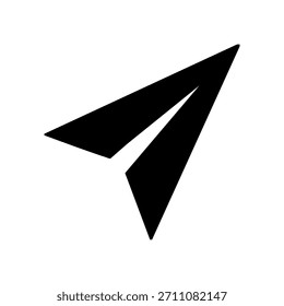 Icono de envío sobre fondo blanco