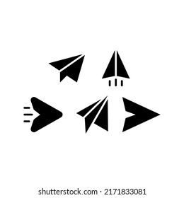 Send Icon Set Vector Symbol Design Illustration