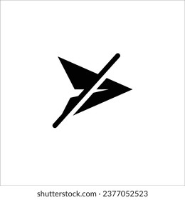 Send icon stock vector illustration