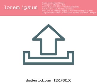Send  Icon vector