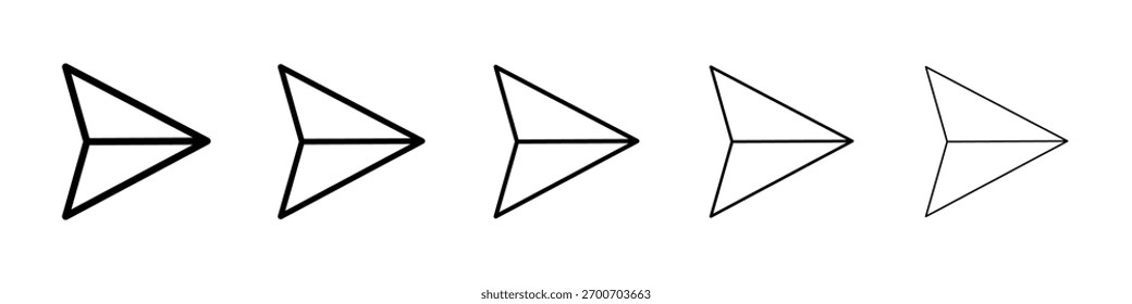 Icono de envío Ilustración de Arte vectorial