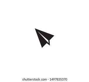 send icon vector design element logo template
