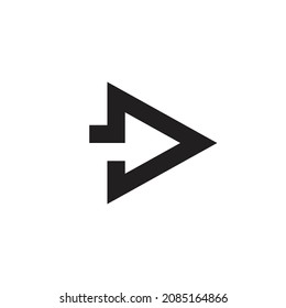 Send icon vector design with flat style.
