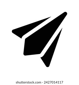 send icon. vector glyph icon for your website, mobile, presentation, and logo design.