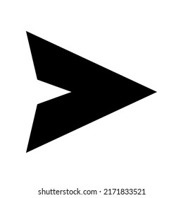 Design-Illustration für Vektorsymbol senden