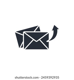 Send icon. vector.Editable stroke.linear style sign for use web design,logo.Symbol illustration.