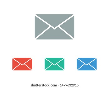 Send letter, Envelope, Message email, Vector icon