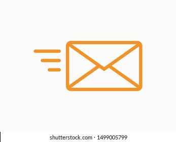 Send letter, Envelope, Message email, Vector icon